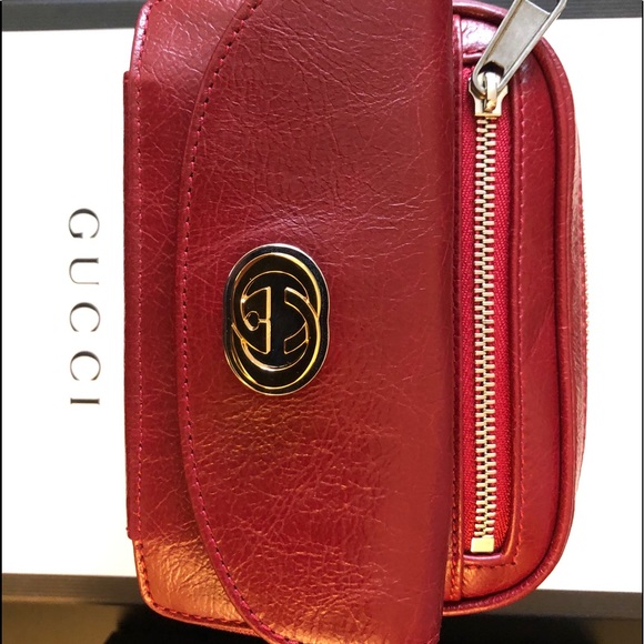 Gucci Calf Leather Belt Bag (Detachable Belt) - Rec - Picture 3 of 10